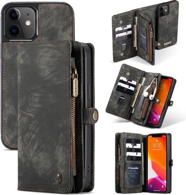 Produktbild Caseme Leder Portemonnaie mit Plastik Hülle (Apple iPhone 12 mini)