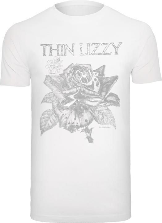 Actual product image Merchcode Thin Lizzy - TL Blackrose T-Shirt Round Neck - 177973 (M)