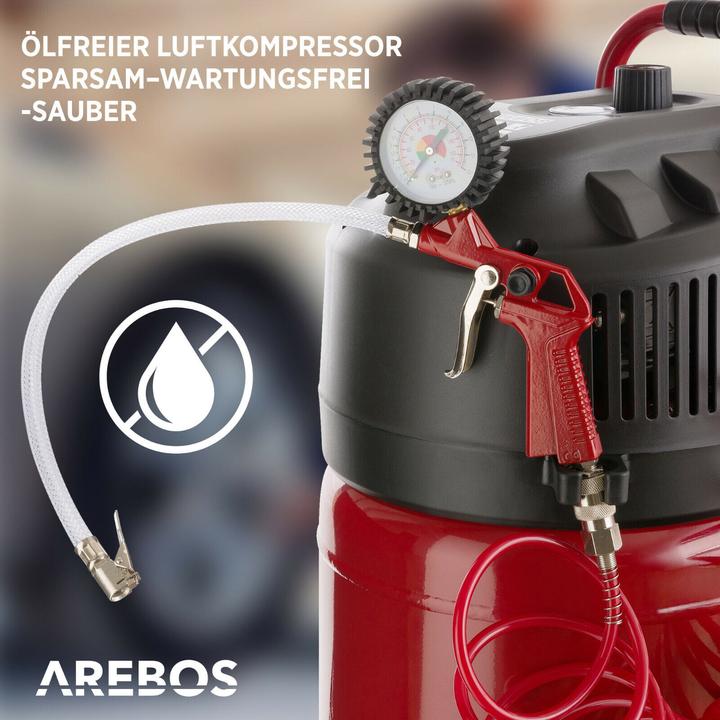 Immagine prodotto Arebos Compressore d'aria (10 bar, 50 l)