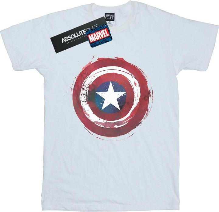 Produktbild Captain America Splatter Shield TShirt (M)