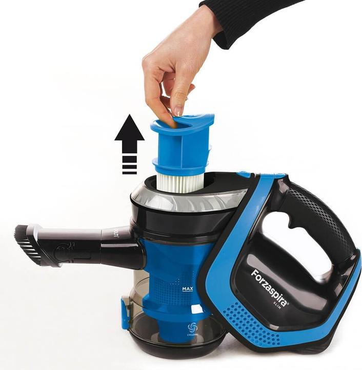Actual product image Polti SR100 Black, Blue Bagless