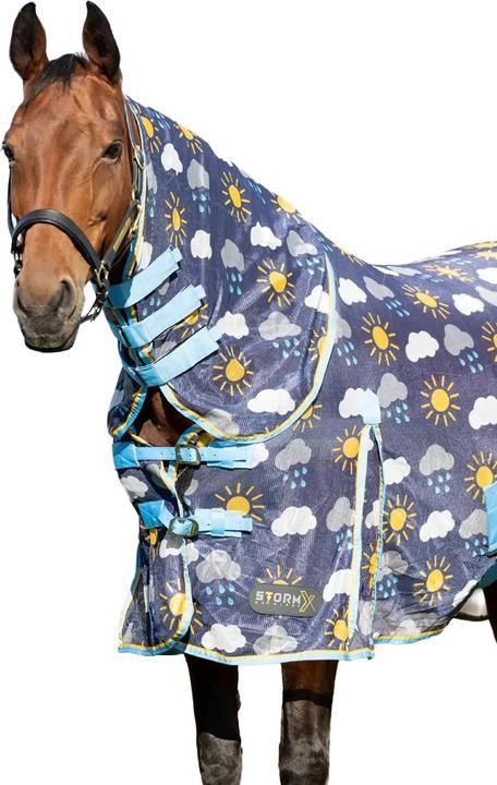 Produktbild Storm X Original Come Rain or Shine ComboKragen Fliegenschutz Pferdedecke (175 cm)