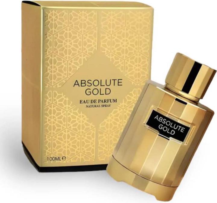 Produktbild Maison Alhambra Absolute Gold Eau De Parfum 100ml von Fragrance World (Eau de Parfum, 100 ml)