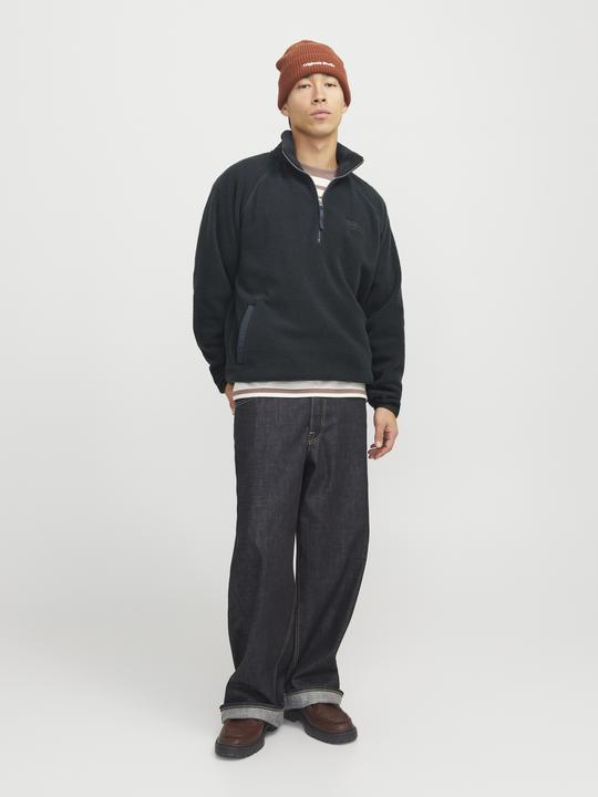 Produktbild Jack & Jones Einfarbig Fleece Sweatshirt Fleece Sweatshirt (S)