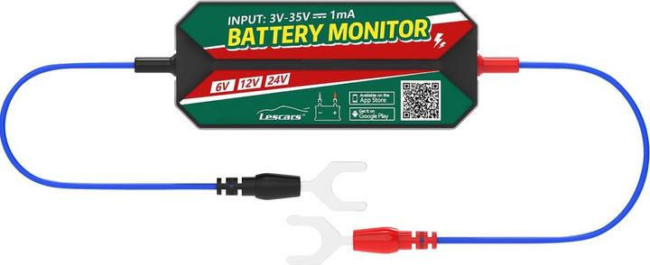 Immagine prodotto Leagend BM7 Smart Battery Monitor für 6V, 12V & 24V Batterien
