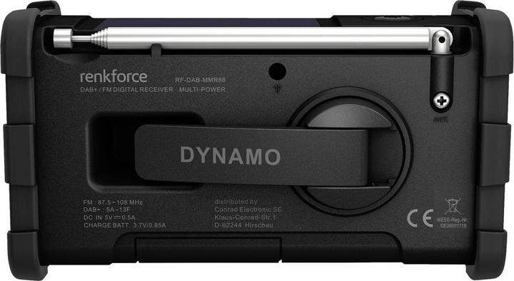 Produktbild Renkforce RF-DAB-MMR88 (DAB+, UKW)