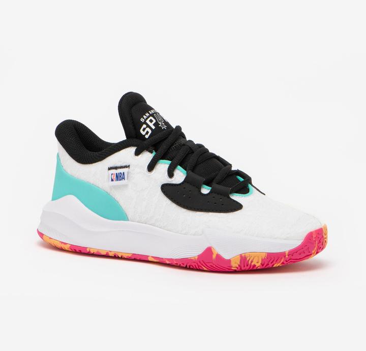 Immagine prodotto Tarmak Kinder Basketball Schuhe NBA Spurs - Fast 900 Low-1 schwarz/weiss (38)