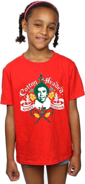 Immagine prodotto Elf Cotton Headed Ninny Muggins Maglietta Ragazze (140, 146)