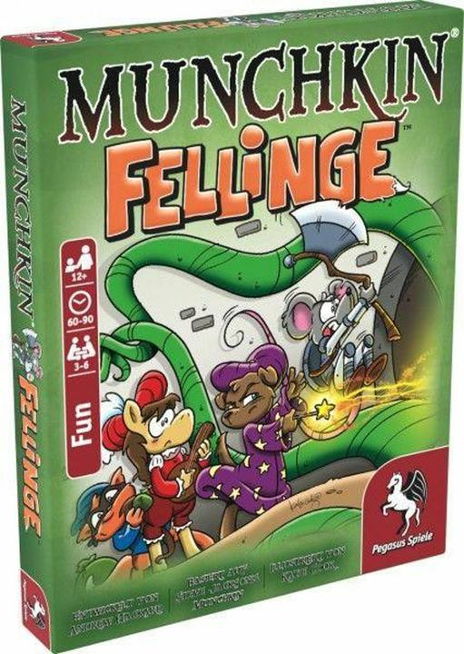 Produktbild Pegasus Kartenspiel Munchkin Fellinge (Deutsch)