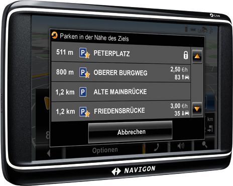 Produktbild Navigon 70 Premium Live, Bluetooth, Europakarten