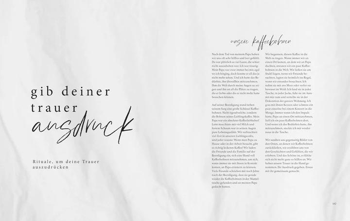 Actual product image Wie deine Trauer Liebe findet (German, Ms Heart, 2021)