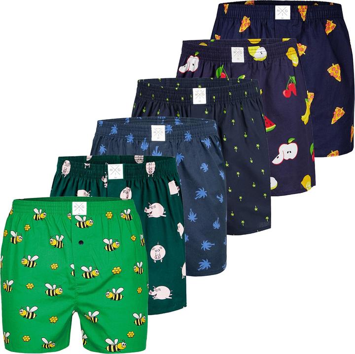 Immagine prodotto Mg-1 Stampa Boxer Classici (XXL, confezione da 6)