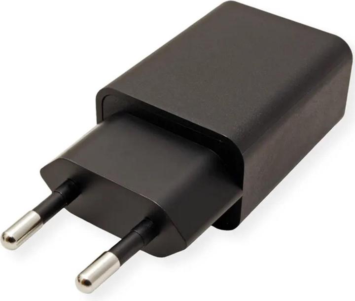 Actual product image Value USB QC3.0 Charger with Euro plug, 1 port, 18W (18 W)