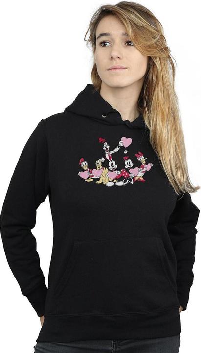 Immagine prodotto Disney Mickey Mouse Love Friends Felpa con Cappuccio Donna (XXL)