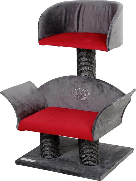 Image du produit Kerbl Lounge Deluxe (70 cm, Gris, Rouge)