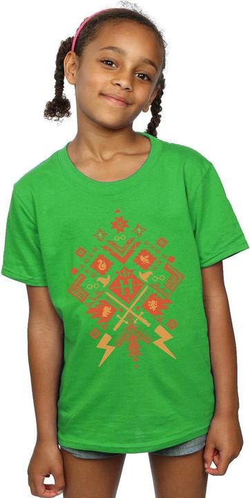 Image du produit - T-shirt CHRISTMAS FAIR ISLE - Fille (128)