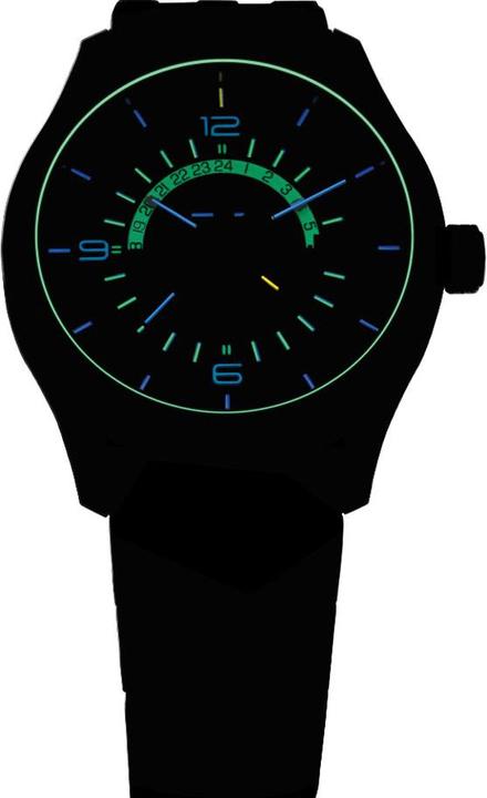 Actual product image Traser P59 Aurora GMT (Analogue wristwatch, 42 mm)