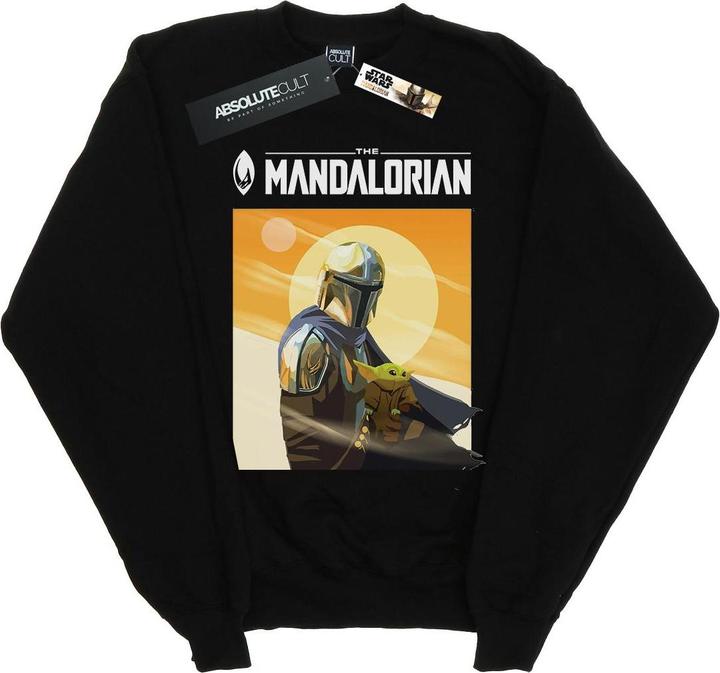 Image du produit Star Wars - Sweat THE MANDALORIAN THE CHILD TWO MOONS - Homme (S)