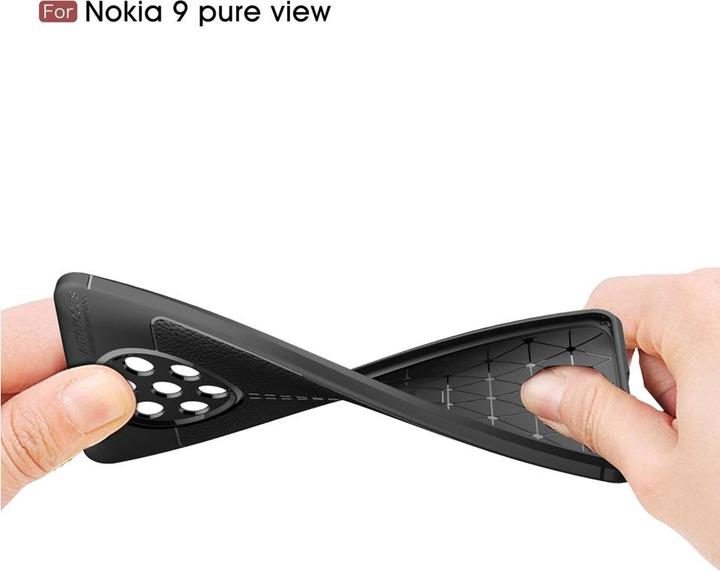 Image du produit Screenguard Housse Nokia 9 PureView Leather Design TPU Cover (Nokia 9 PureView)