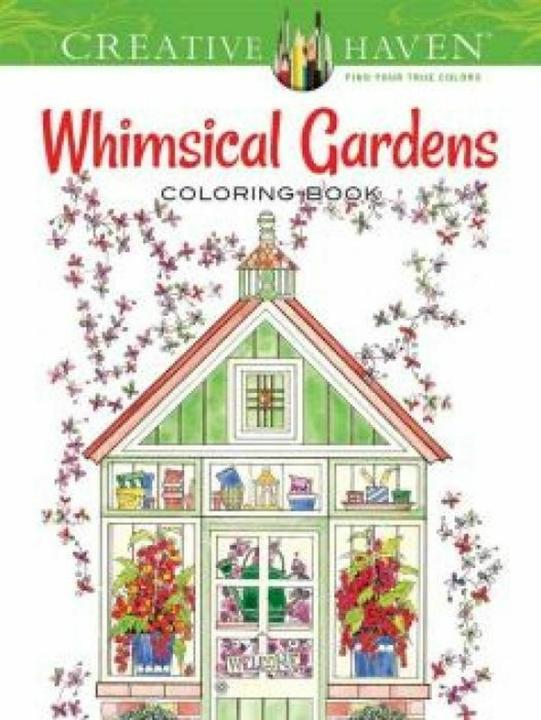 Image du produit Livre de coloriage Creative Haven Whimsical Gardens