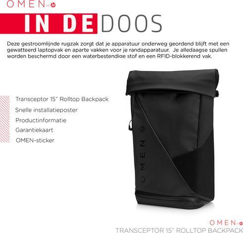 Produktbild HP Omen Transceptor Rolltop