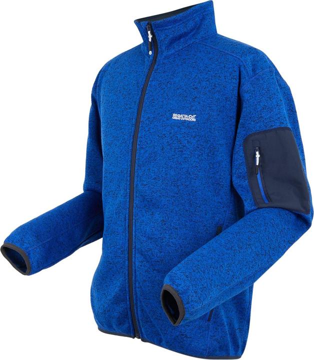 Actual product image Regatta Mens Newhill Marl Full Zip Fleece Jacket (3XL)