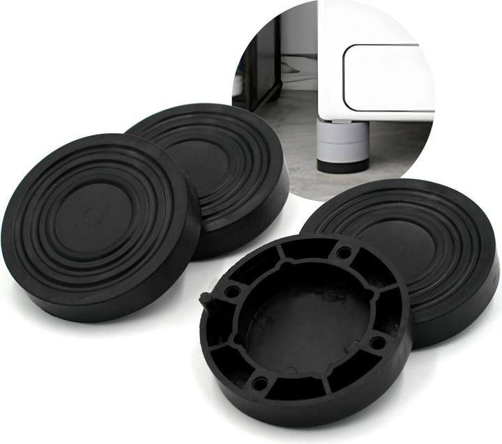 Actual product image Hermex Vibration Dampers 4-Pack Main Foot Anti-Vibration Feet