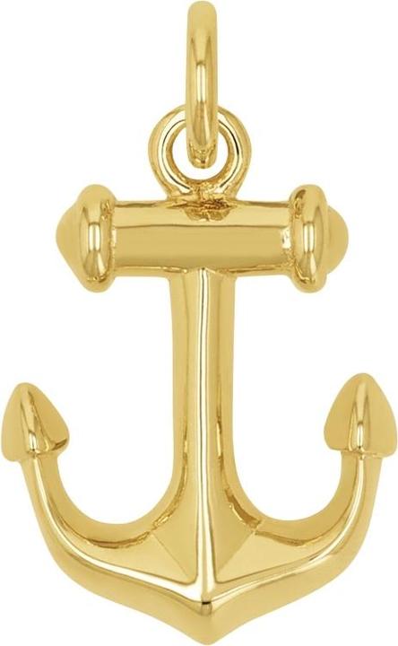 Actual product image Amor Cupid pendant for ladies, 925 Sterling silver | anchor (Silver 925)