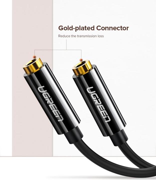 Image du produit Ugreen Séparateur audio stéréo 3,5 mm (0.20 m, Jack 3,5 mm (AUX))