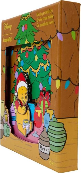 Produktbild Loungefly Disney by Ansteck-Pins Winnie the Pooh Honey Present 3" Limited Edition 8 cm