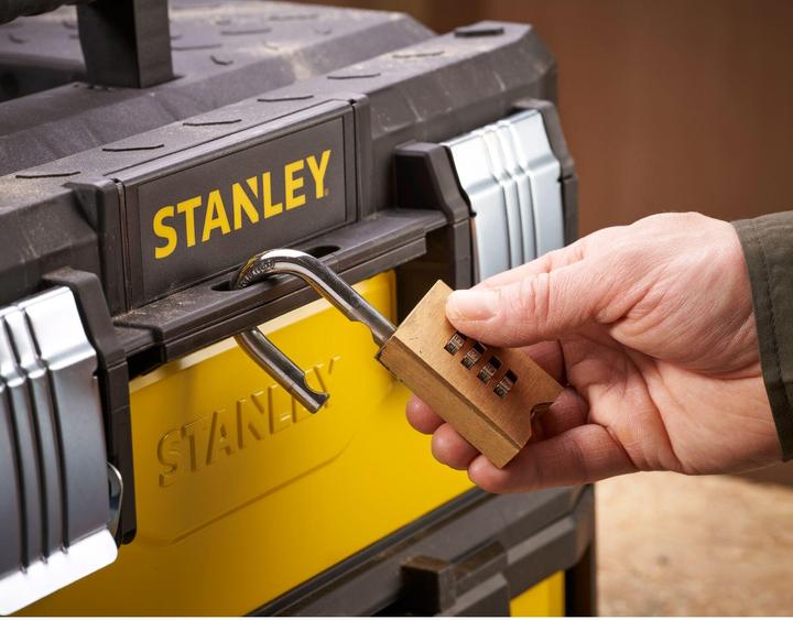 Produktbild Stanley Werkzeugbox MetallKunststoff mit integrierter Schublade (1 Teile)