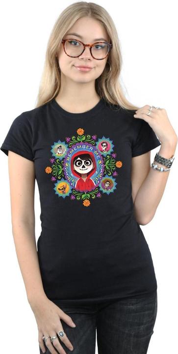 Actual product image Disney Womens/Ladies Coco Remember Me Cotton T-Shirt (M)