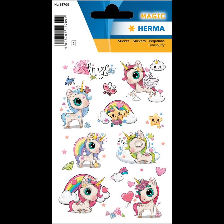Actual product image HERMA Sticker unicorn