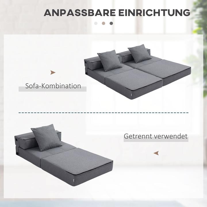 Image du produit Homcom Fauteuil-lit