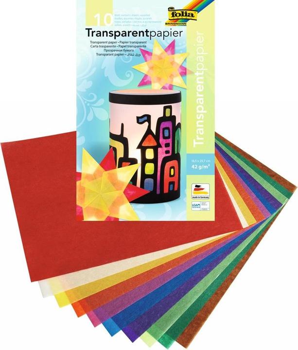Actual product image Folia Transparent paper (42 g/m², 10 x)