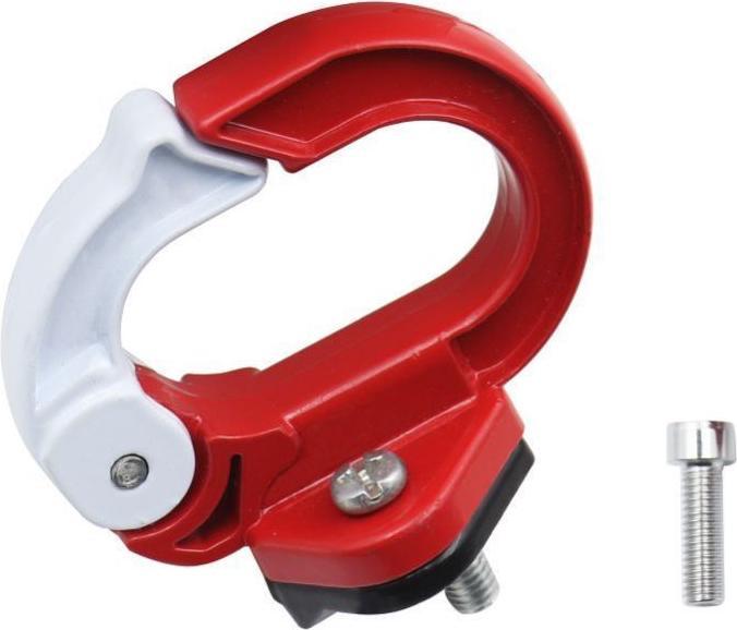 Produktbild OEM Bicycle accessory Hook for shopping for bike / scooter aluminum FS365-006 red white T