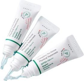 Immagine prodotto Axis-Y Complete No-Stress Physical Sunscreen Spf50+ Face Cream With Filter 10ml (Crema solare, SPF 50+, 10 ml)