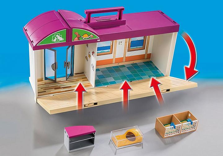 Immagine prodotto Playmobil Clinica per animali alla guida (70146, Playmobil City Life)