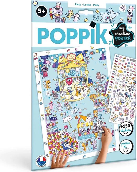 Produktbild Poppik Sticker Kreativ Poster Party
