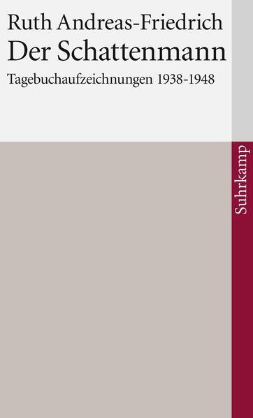 Produktbild Der Schattenmann. Schauplatz Berlin (Deutsch, Ruth, Andreas-Friedrich, 2000)