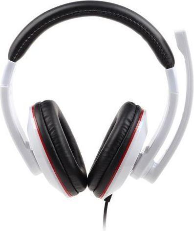Actual product image Gembird MHS-03-WTRDBK Headphones & Headset Headband 3.5mm Connector Black (Cable)