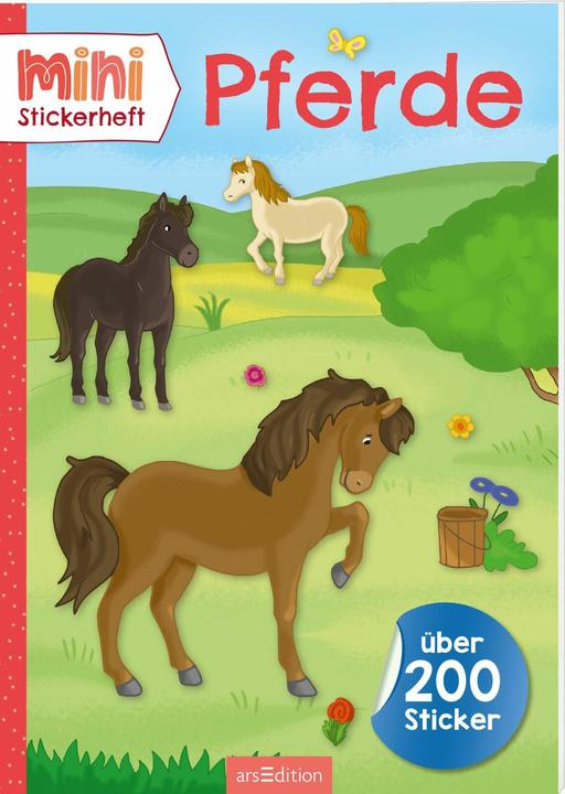 Actual product image MINI-Stickerheft – Pferde