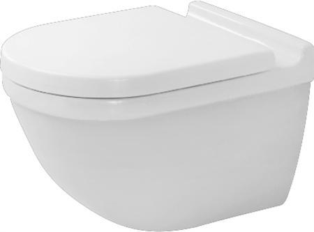 Image du produit Duravit WC sans rebord Starck 3 blanc mural 2527090000