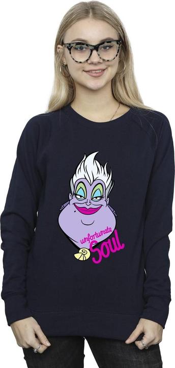 Actual product image Disney Womens/Ladies Villains Ursula Unfortunate Soul Sweatshirt (M)