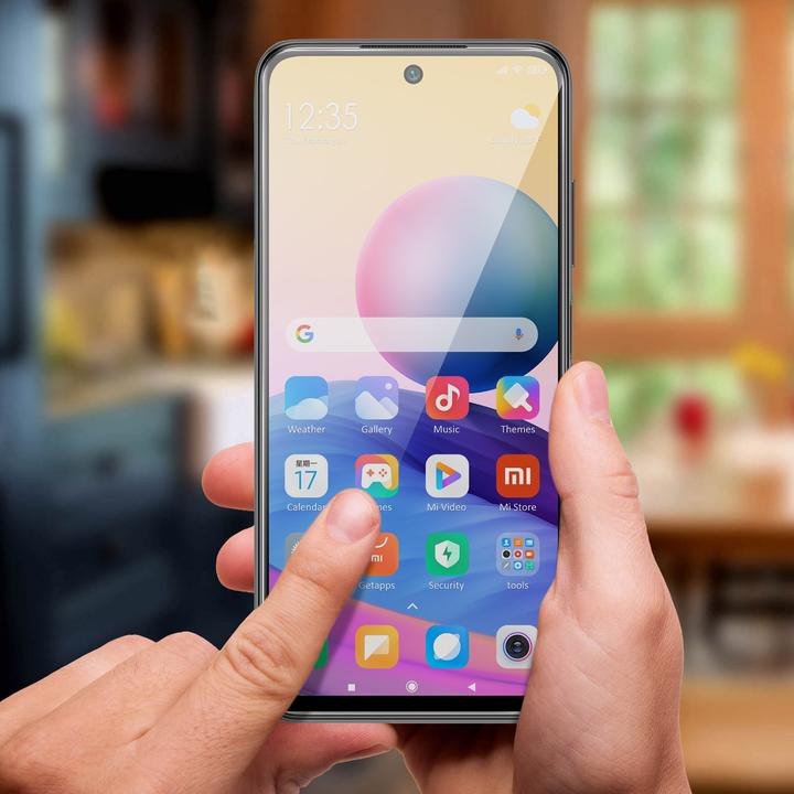 Produktbild Avizar Kristallklare Folie, Glas-Displayschutz (1 Stück, Xiaomi Poco M3 Pro)