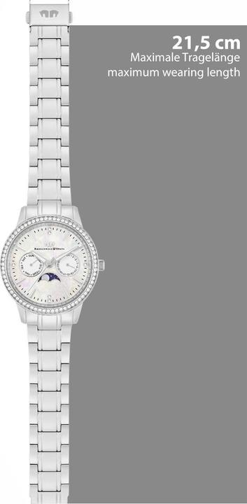 Produktbild Multifunktionen Amidala Edelstahl Silber - 34098 (Analoguhr, 38 mm)