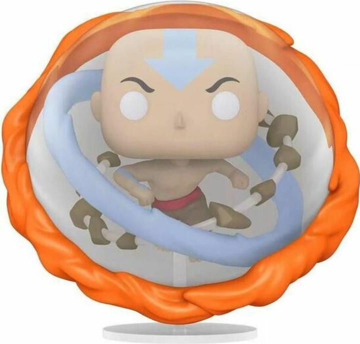 Actual product image Funko POP Avatar The Last Airbender Aang All Elements Glow in the Dark Exclusive