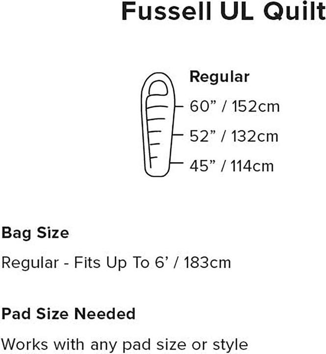 Actual product image Big Agnes Fussell UL (178 cm)