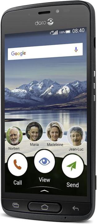 Produktbild Doro 8040 (16 GB, Graphit, 5", Single SIM, 8 Mpx, 4G)