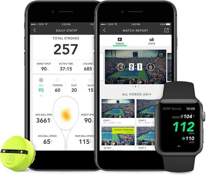 Produktbild Zepp 3D Smart Tennis-Sensor